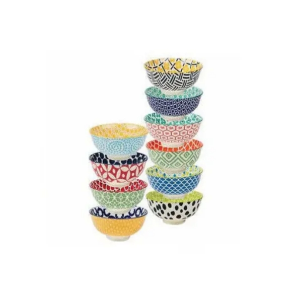 Chelsea stoneware 10 pcs  bowls - Picture 4 of 5